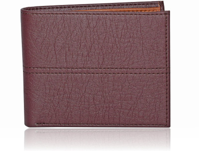

Zeebros Men Brown Artificial Leather Wallet(3 Card Slots), Brown-tan