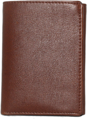 

Wildmount Men Tan Genuine Leather Wallet(8 Card Slots)