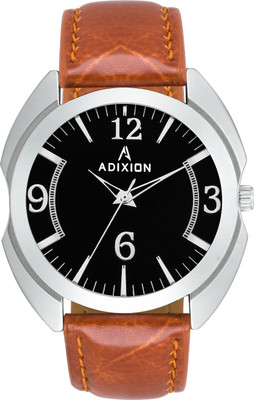 

ADIXION 3117SL01 New Leather Strep Stainless Steel Youth Watch Watch - For Men