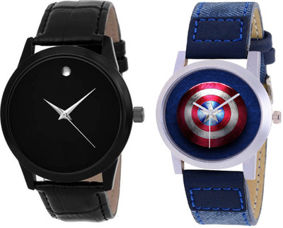 

iDIVAS ALK 52395 Fresh Product Antique Look Combo watch With 1 year Warranty Watch - For Men