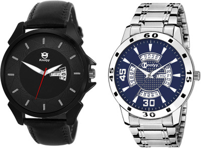 

Knotyy KNTYM18-M17 Day and Date Watch - For Men