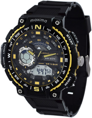 maxima analog digital watch price
