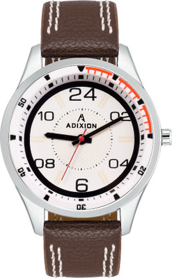

ADIXION 9533SL02 New Leather Strep Stainless Steel Youth Watch Watch - For Men