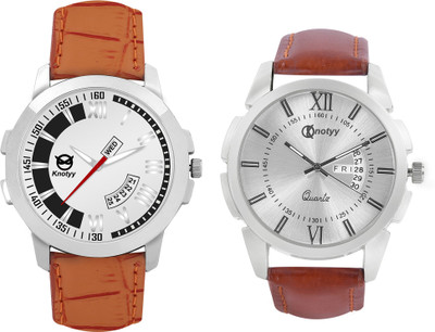 

Knotyy KNTYM19-M01 Day and Date Watch - For Men