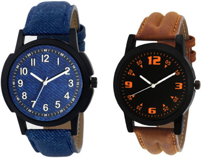 

KNACK KG31SP latest combo of blue and brown professional watch for Boys and Girls Watch - For Boys
