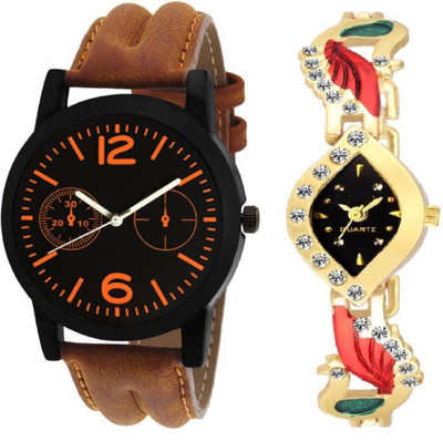 

iDIVAS ALK 51940 CRAZZY LOOK CRYSTAL SHAPE FRESH DEAL HIT THE LOOK With 1 year Warranty Watch - For Men