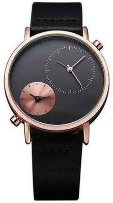 

E-DEAL EDMW0034 Genuine Leather Dual Time Casual Men's Watch Watch - For Men