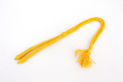 

Sparkle Necklace Back Adjustable Yellow Cotton Dori 15Inch-001