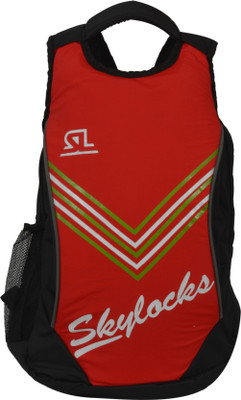 

Skylock Glamour & Posh 20 L Backpack(Red, Black)