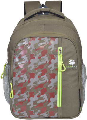 

LEON BAGS BAG YOUR DREAMS HANK TG 25 L Backpack(Green), Brown