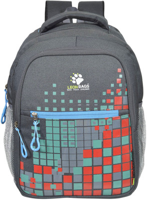 

LEON BAGS BAG YOUR DREAMS HAMS DG 25 L Backpack(Grey), Dark grey