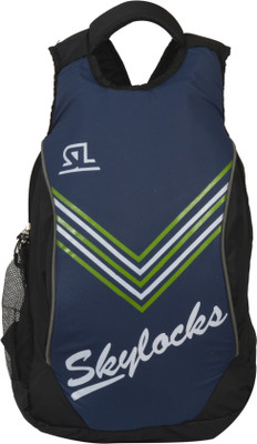 

Skylock Glamour & Posh 20 L Backpack(Blue, Black)