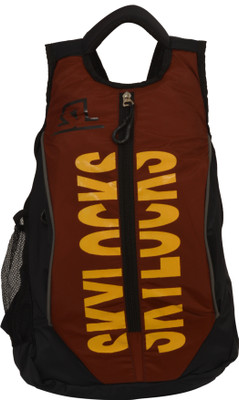 

Skylock Glamour & Posh 20 L Backpack(Brown, Black)