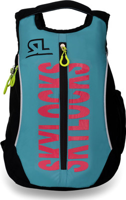 

Skylock Glamour & Posh 20 L Backpack(Blue, Black)