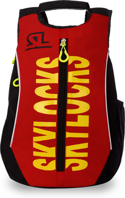 

Skylock Glamour & Posh 20 L Backpack(Red, Black)