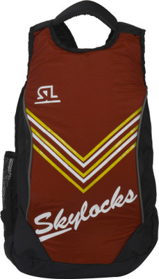 

SL Skylocks Stylelite & Unique 20 L Backpack(Brown, Black)