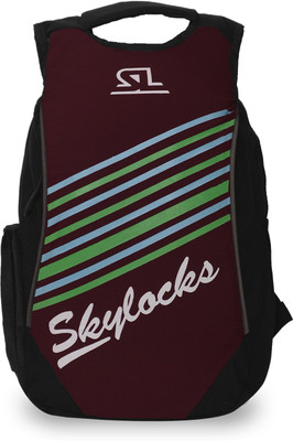 

Skylocks Trendy 1035 12 L Backpack(Red, Black)