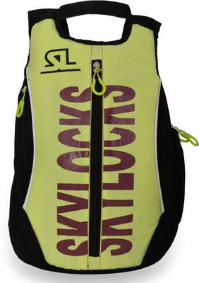 Skylock Glamour & Posh 20 L Backpack(Green, Black)