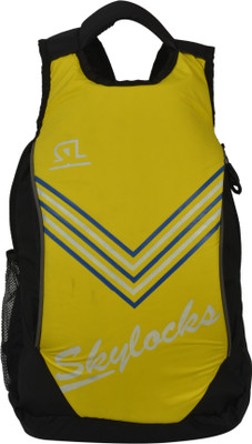 

Skylock Glamour & Posh 20 L Backpack(Yellow, Black)