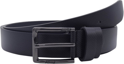 

Baluchi Men Formal Black Artificial Leather Belt, Balck