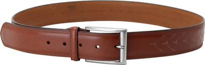 

Pelle Albero Men Formal Tan Genuine Leather Belt
