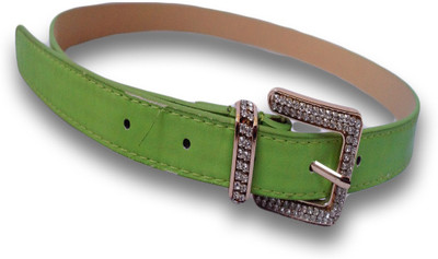 

Naya Trendz Women Green Artificial Leather Belt