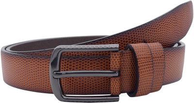 

Baluchi Men Formal Tan Artificial Leather Belt
