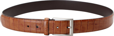 

Pelle Albero Men Formal Tan Genuine Leather Belt