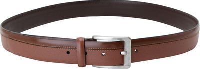 

Pelle Albero Men Formal Tan Genuine Leather Belt