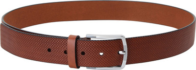 

Pelle Albero Men Formal Tan Genuine Leather Belt