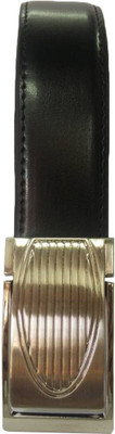 

Revo Men Formal Black Genuine Leather Reversible Belt