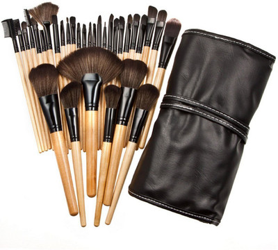 

House of Quirk 32-Piece Set Professional Cosmetic Blending Makeup Brushes Set with Bag(Pack of 32)