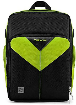 

Vangoddy Green Nikon Slr Camera Backpack D7200 D5500 D3400 D750 D610 - PT_CAMLEA725_Nikon Camera Bag(Green)