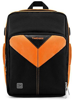 

Vangoddy Orange Nikon Dslr Slr D7000 D3300 D600 D700 D4S Slr Camera Case - PT_CAMLEA722_Nikon2 Camera Bag(Orange)