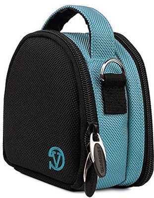 

Vangoddy Skyblue Top Handle Shoulder Bags Accessory Case - PT_CAMLEA049_SonyFDR Camera Bag(Blue)