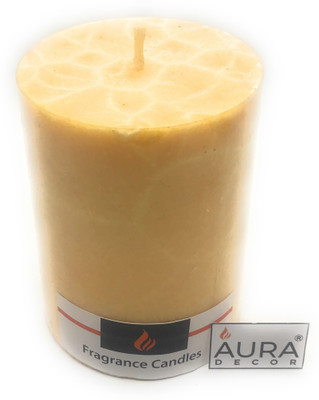 

AuraDecor Pack of 1 Marble Finish Vanilla Fragrance Candle(Beige, Pack of 1)