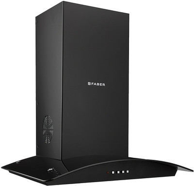

Faber Hood Feel 3d Plus TC BK 90 LTW (With Free Coffee Maker from Giftipedia) Wall Mounted Chimney(Black 1095 CMH)
