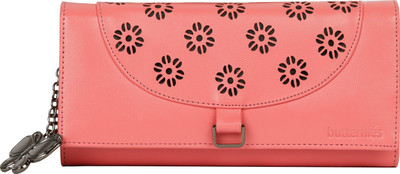 

Butterflies Casual Pink Clutch