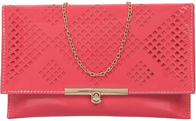 

SAHAL Casual Pink Clutch