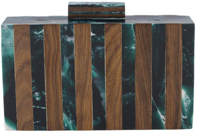 

Niche Party Green Clutch