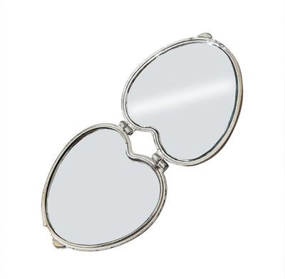 

Prime Folding Beauty Pocket Mirror / Compact Mirror / Cosmetic Mirror Heart Shape