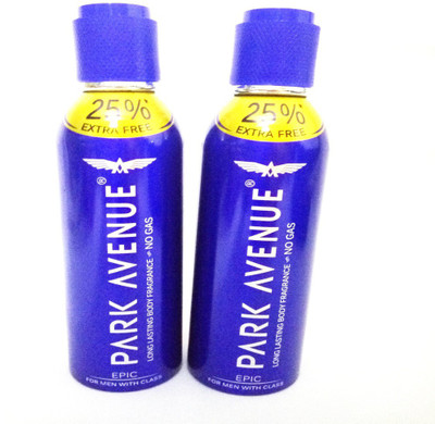 

Park Avenue EPIC Body Spray - For Men(300 ml, Pack of 2)