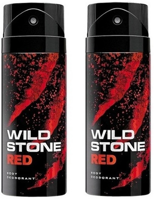 

Wild Stone Wild Stone Red Deodrant Pack of 2 Body Spray - For Men(150 ml, Pack of 2)