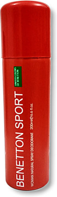 

BENETTON SPORT RED SEXI WOMEN Perfume Body Spray - For Girls(200 ml)