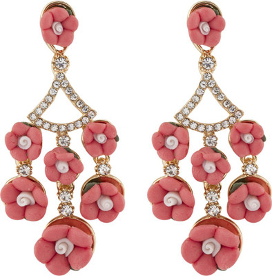 

Jewels Galaxy Luxuria Earrings Cubic Zirconia Alloy Dangle Earring