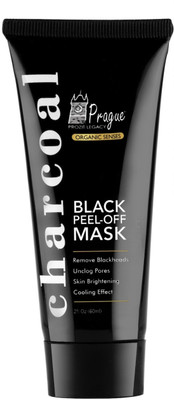 

Prague Peel Off Black Mask Face Pack with Activated Charcoal (Deep skin cleansing Face Pack) 60ml(60 ml)