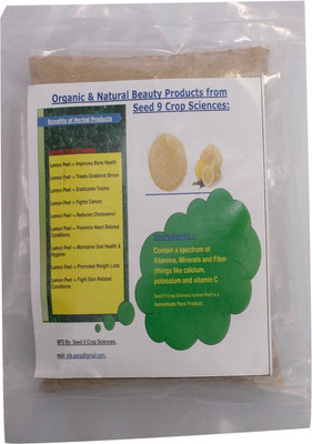 

Seed9CropSciences LEMON PEEL POWDER(500 g)