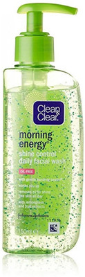 

Clean & Clear Morning Energy Shine Control Daily Facial Wash, Oil-Free - 150ml Face Wash(150 ml)