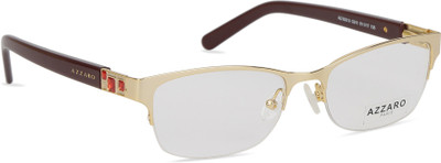 

Azzaro Half Rim Rectangle Frame(51 mm