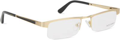 

Azzaro Half Rim Rectangle Frame(51 mm